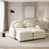Beige White+2Seat+2Ottoman