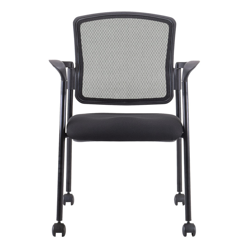 Chaise empilable avec coussin Dakota 2, Avec accoudoirs