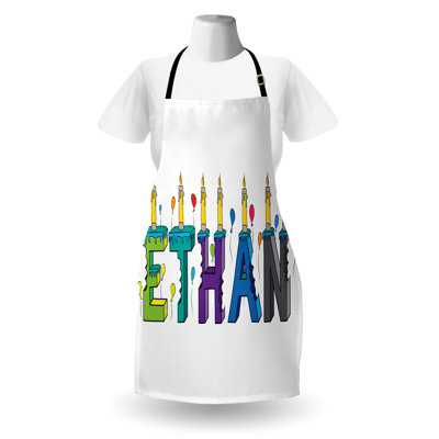 No Pattern Bib Apron