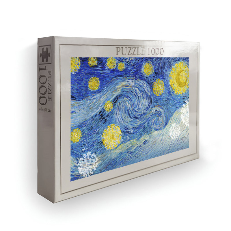 Casse-tête 1000 pièces, 26,8 po x 18,9 po | Conception 100% carton de haute qualité et éclatante | Parfait pour le plaisir en famille, le soulagement du stress et les jeux éducatifs | Cadeau pour adultes et enfants | Dimensions de la boîte: 13,2 po x 9,1 po x 2,0 po
