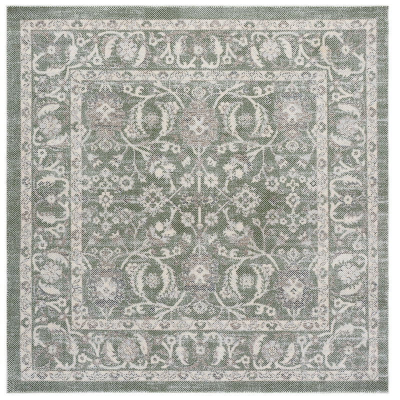 Harrison 406 Performance Oriental Rug, Square 6'7"