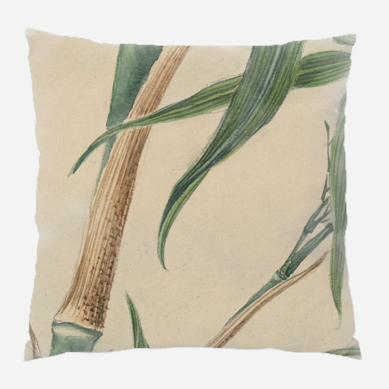 Coussin rétro Anoka, Microsuède, Intérieur