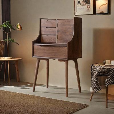 Walnut Makeup Vanities