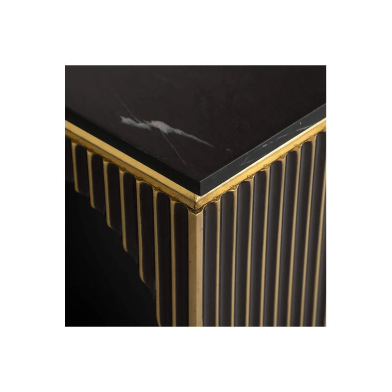 Console Table 63'' Marble Top Console Table