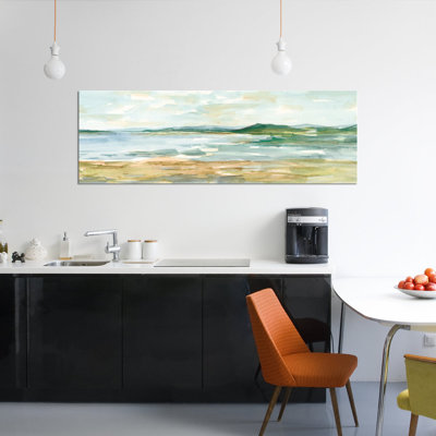 «Panoramic Seascape I», reproduction d'impression sur toile tendue