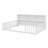 Floor Bed With Side Bookcase,Shelves,Guardrails-1113911813