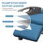 Chaise de patio inclinable avec coussins-457597687