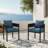 Alessandra Rope Outdoor Dining Chair With Cushions-579266722