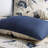 Twin/Twin Xl Quilt - Blue Microfiber And Coral Motifs Reversible Bedding With-120944818
