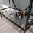 Bar Cart, Black Finish