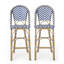 Tabourets de bar en rotin PE