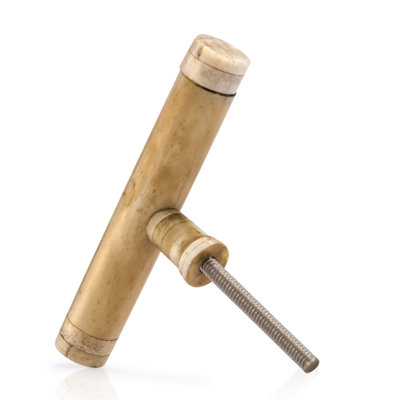 Brown Architectural 3-2/3 in. (93mm) Light Brown Cabinet Knob