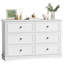 Commode double 6 tiroirs l 47,2 po Valera -114309306
