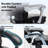 Oversized Ergonomic Office Chair with Heat & Massage, Adjustable Height, Reclining & Retractable Footrest&4-Point Massage