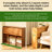Bamboo Folding Computer Desk With Open Shelf