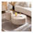 31.5'' Round Coffee Table With Mars Pattern For Living Room, Modern Drum Circle  Coffee Table For Living Room, No Need Assembly (Mars Pattern)