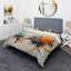 Ensemble de housse de couette en microfibre / polyester Teal Orange Bold Energy III-1507512375