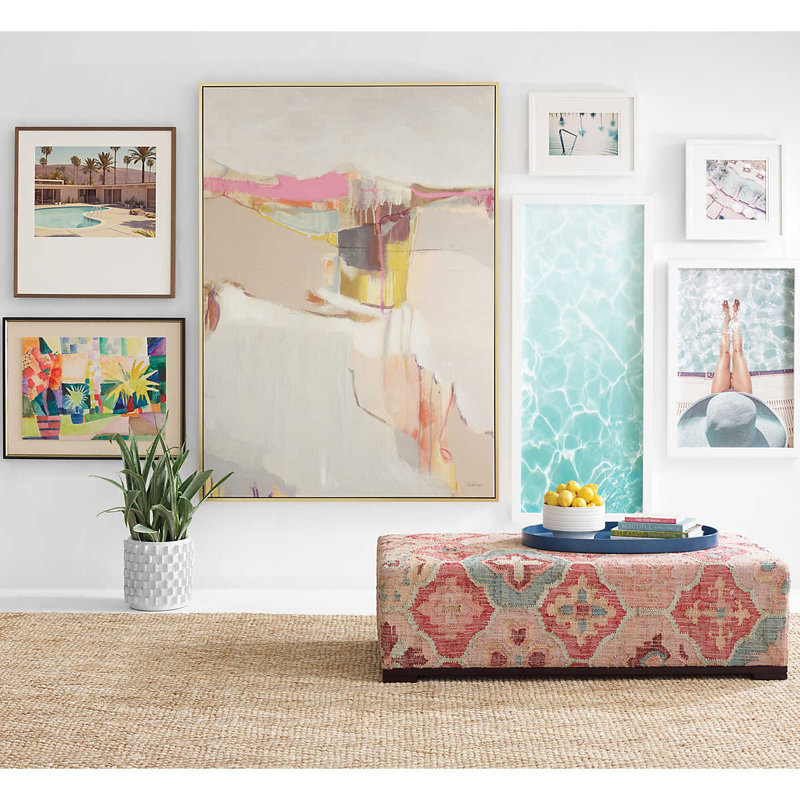 Meghan Ivory/Natural Handwoven Jute Rug, Rectangle 7'6" x 9'6"