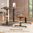 47" Foldable Electric Standing Gaming Desk, Long Computer Desk With Power Strip -1314616364