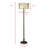 Gadson 58'' Bronze Traditional Floor Lamp-863517742