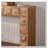 59.06" Rustic Geometric Relief Console Table