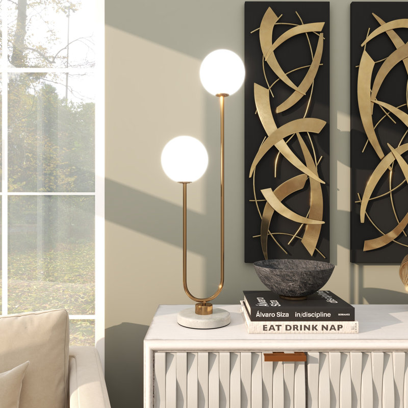 Lampe de table contemporaine Amrita, Or