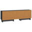 Unfinished TV Stand for TVs up to 65" with Fireplace Included-1263302578