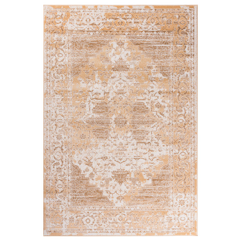 Tapis beige Fausta, Rectangle 2 pi 2 po x 3 pi