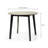 Clinger Clemente 4 - Person Dining Set-1279611230