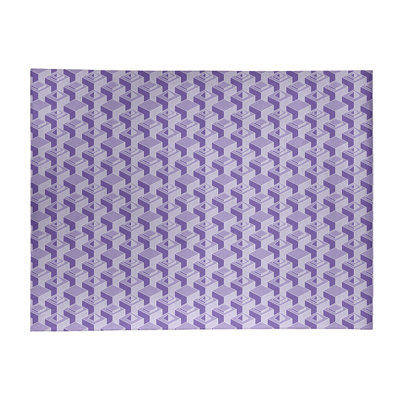 Tapis mauve/gris skyscrapers classic