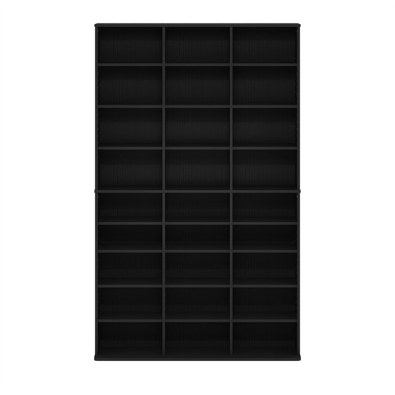 60.47cm H Media Shelves, Americano