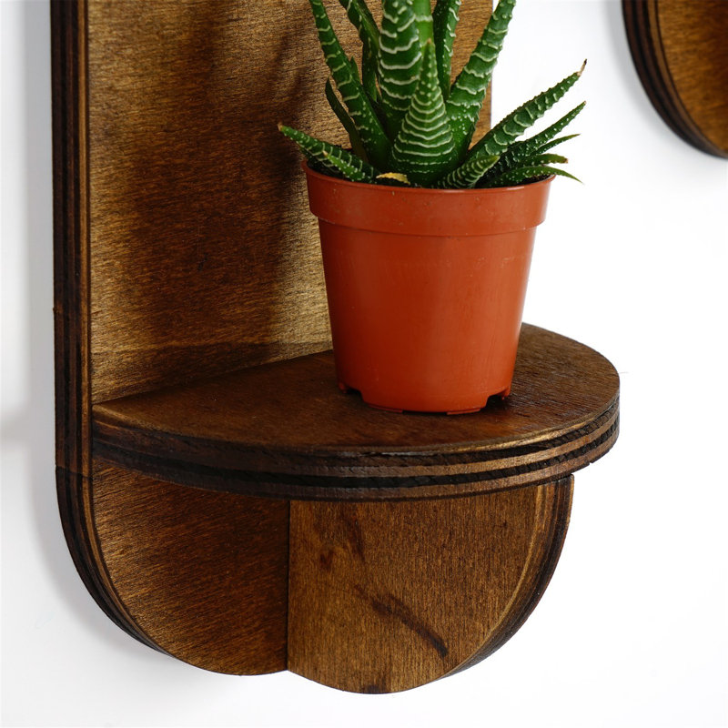 Locelso 100% PLYWOOD Floating Shelf