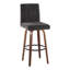 Tabouret de bar contemporain à hauteur fixe avec pivot-100303847