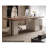 Italian Minimalist Walnut Wood Grain Desk-1163902073