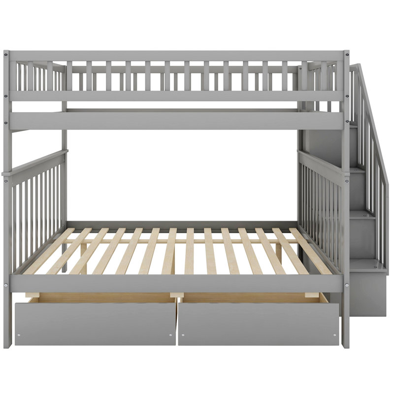 Hozel Bed, Gray, Full / Double
