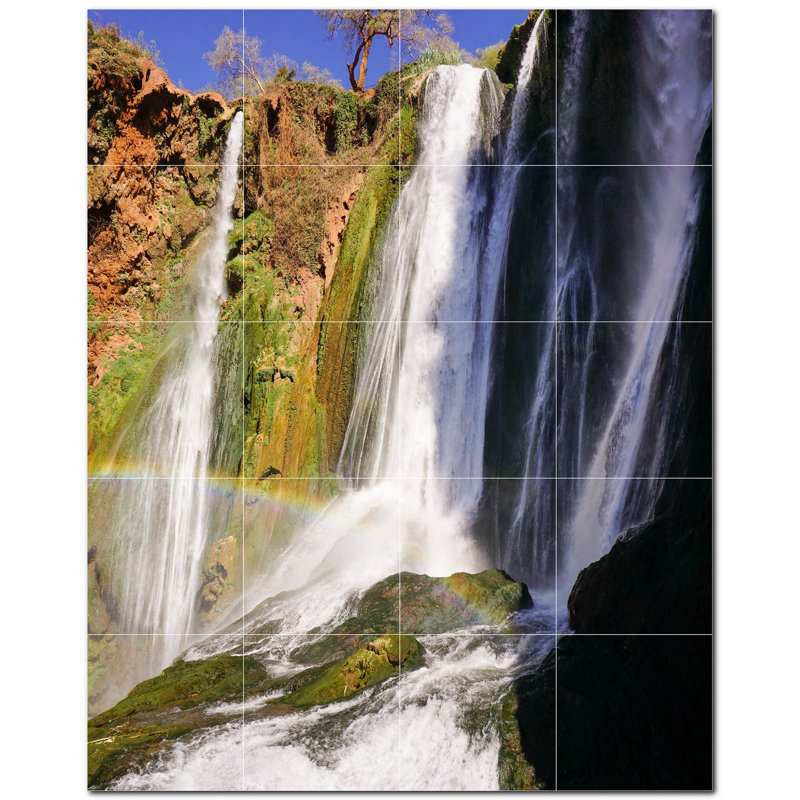 Chutes d'eau photo 8 x 8