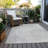 Machine Washable Indoor/Outdoor Xhevrie Ivory Rug-1643386932