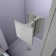 Lumen 42" x 74.75" Rectangle Hinged Shower Enclosure with Base Included
