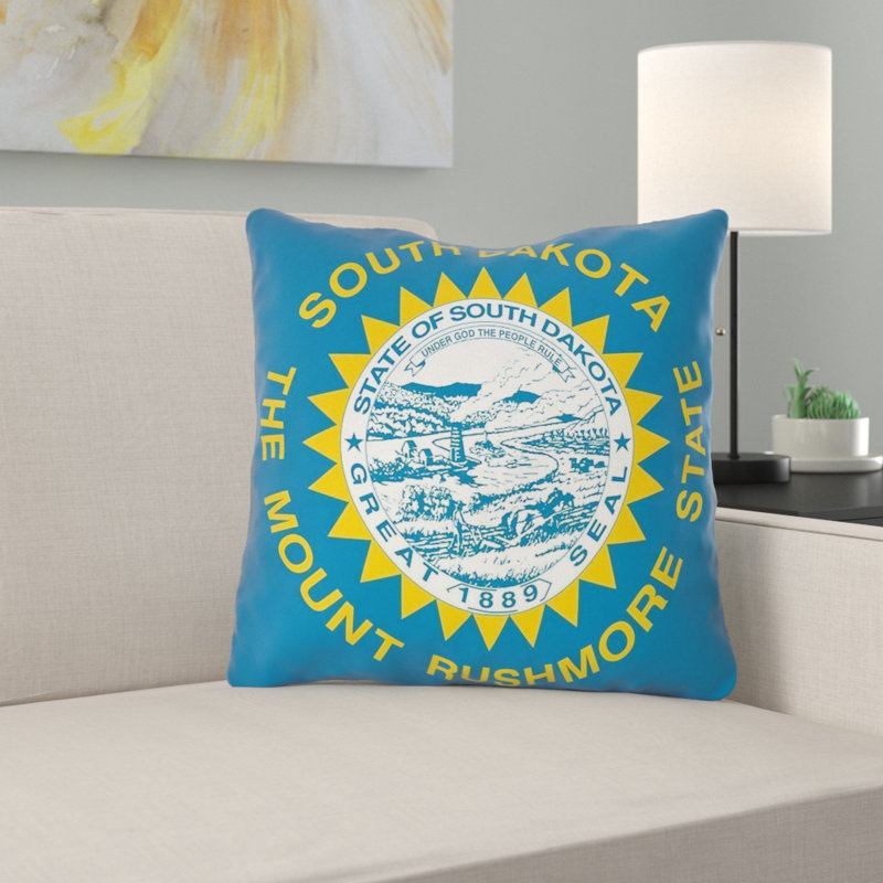 Housse de coussin carré et insert, 14 po x 14 po, Polyester