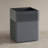 One Size Bath Accessories Set, Charcoal Mist
