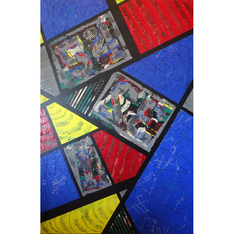 5,4,3,2,1 Painting by Eddie Bruckner