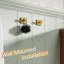 Porte-peignoir mural-63926990