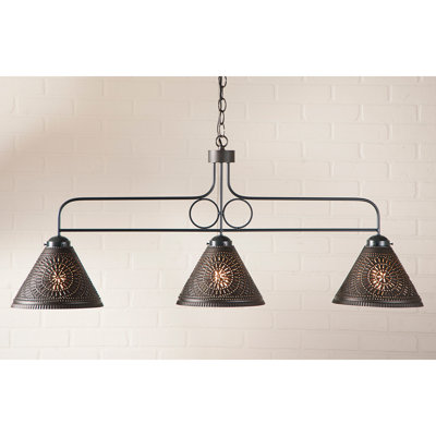 Johnston 3 - Light Kitchen Island Pendant
