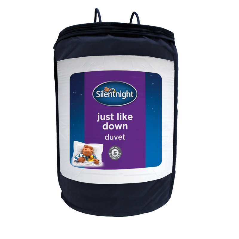 Silentnight Just Like Down Duvet - 13.5 Tog, Single