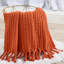 Knitted Throw Blanket-473841704