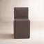 Chaise rembourrée avec roulettes Mendy-98676064