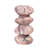 Marble Pink Cairn Object
