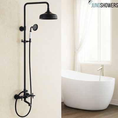 Polished chrome kitchen mixer with pull-out sprayer and high-arc spout for better reach