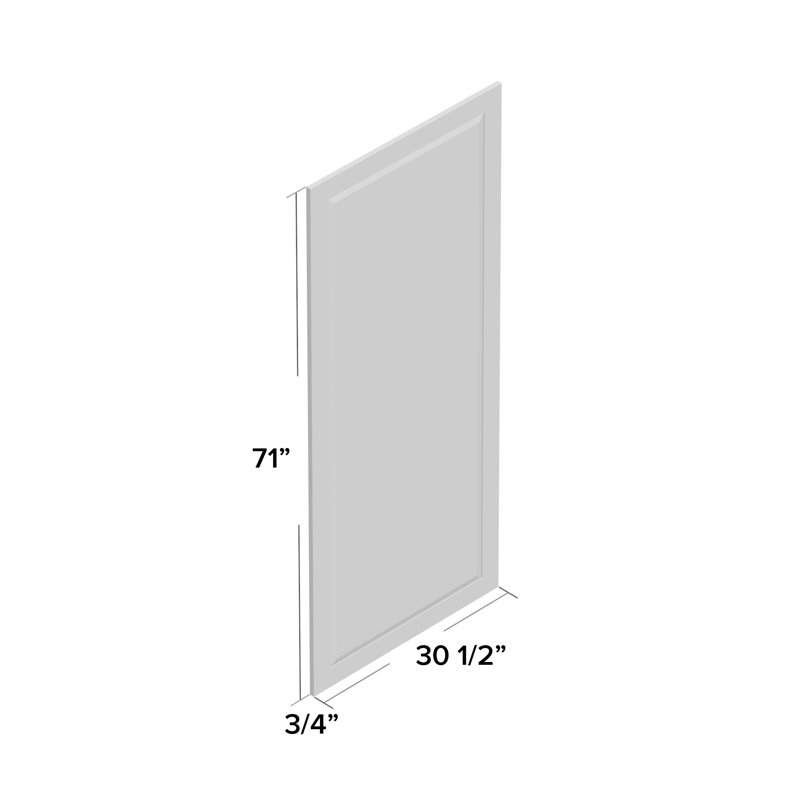 Miroir pleine grandeur Kenosha, H 71 po x l 30,5 po
