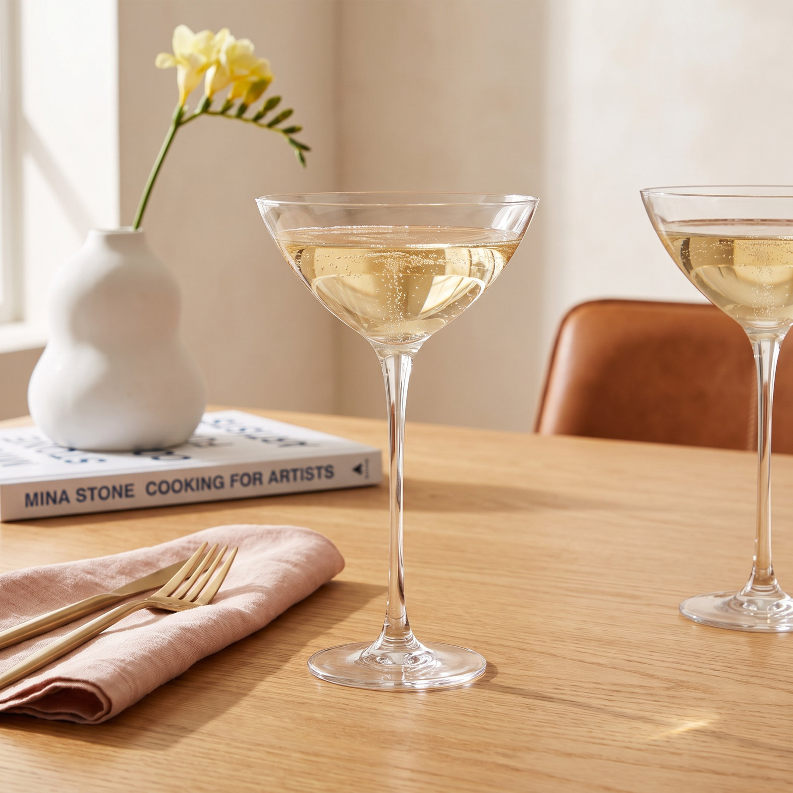 Savage Crystal Coupe Glass